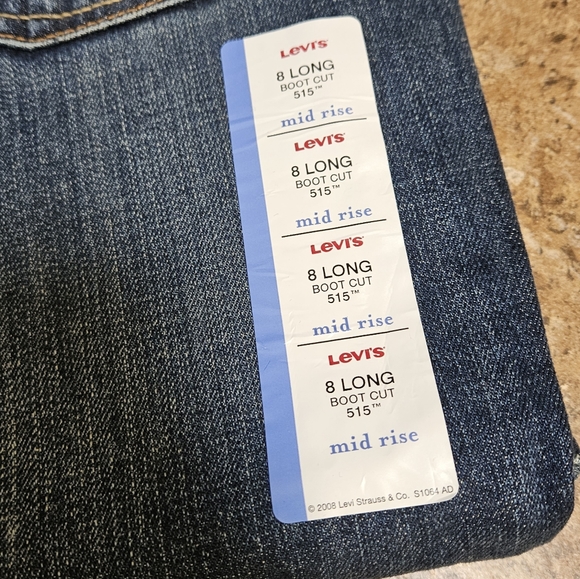 Levi's I  515 Mid Rise Boot Cut Jeans. - Picture 5 of 11